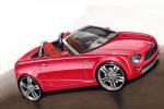 Toyota iQ Spyder Concept Sketches 2009 года